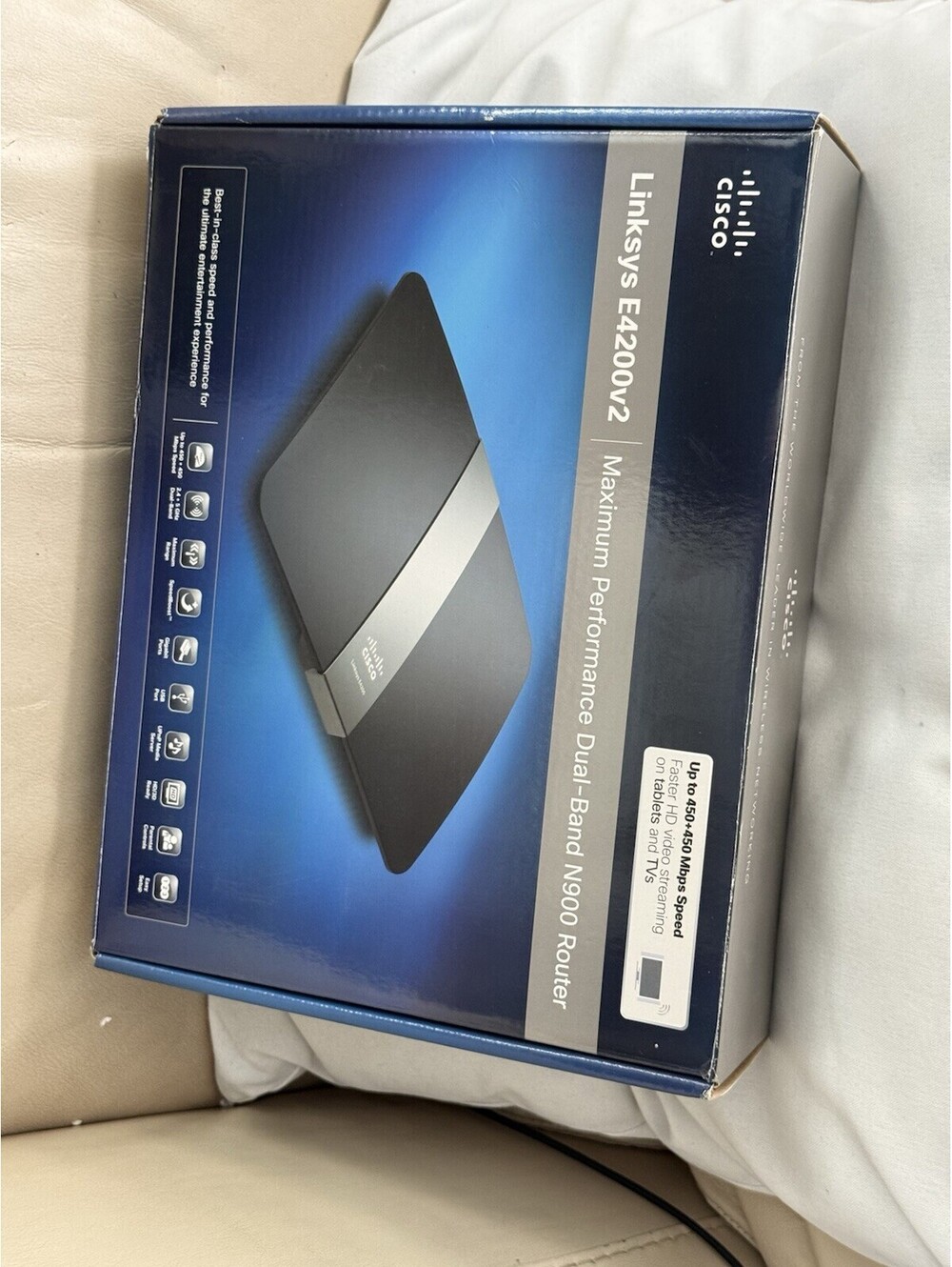 Linksys E4200 V2 Wireless Max Performance Dual-Band N Router